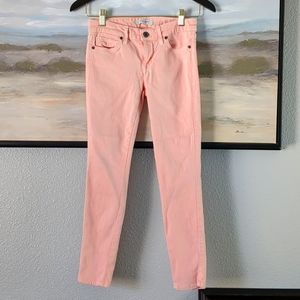 Rich and Skinny | Light Pink | Low Rise Crop Skinny Jean | Size 25